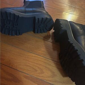 Sam Edelman Black Moto Boots